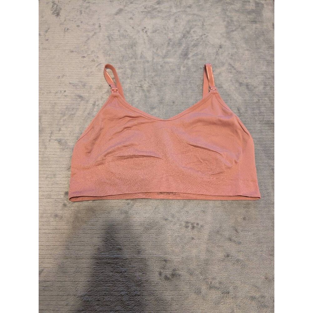 Motherhood Maternity Size M Nursing Bra Pink